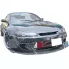 VSaero FRP TKYO Wide Body Front Splitter for Nissan Silvia S15 1999-2002 - Image 2