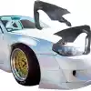 VSaero FRP TKYO Wide Body Fenders (front) 50mm for Nissan Silvia S15 1999-2002 - Image 9