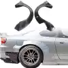 VSaero FRP TKYO Wide Body Fender Flares (rear) 80mm for Nissan Silvia S15 1999-2002 - Image 18