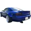 VSaero FRP TKYO Wide Body Fender Flares (rear) 80mm for Nissan Silvia S15 1999-2002 - Image 2