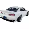 VSaero Plastic TKYO Rear Diffuser for Nissan Silvia S15 1999-2002 - Image 8