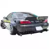 VSaero Plastic TKYO Rear Diffuser for Nissan Silvia S15 1999-2002 - Image 3