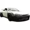 VSaero FRP TKYO Wide Body Kit for Nissan Silvia S15 1999-2002 - Image 8