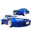 VSaero FRP TKYO Wide Body Kit for Nissan Silvia S15 1999-2002 - Image 3