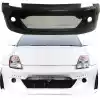 VSaero FRP TKYO Wide Body Front Bumper for Nissan 350Z Z33 2003-2008 - Image 17