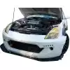 VSaero FRP TKYO Wide Body Front Bumper for Nissan 350Z Z33 2003-2008 - Image 22