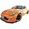 VSaero FRP TKYO Wide Body Front Bumper for Nissan 350Z Z33 2003-2008 - Image 13