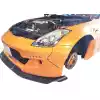 VSaero FRP TKYO Wide Body Front Bumper for Nissan 350Z Z33 2003-2008 - Image 15