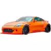 VSaero FRP TKYO Wide Body Front Splitter for Nissan 350Z Z33 2003-2008 - Image 3