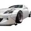 VSaero FRP TKYO Wide Body Fender Flares (front) 2pc 40mm for Nissan 350Z Z33 2003-2008 - Image 36