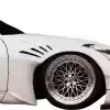 VSaero FRP TKYO Wide Body Fender Flares (front) 2pc 40mm for Nissan 350Z Z33 2003-2008 - Image 40