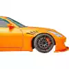 VSaero FRP TKYO Wide Body Fender Flares (front) 2pc 40mm for Nissan 350Z Z33 2003-2008 - Image 4