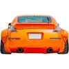 VSaero FRP TKYO Rear Diffuser 3pc for Nissan 350Z Z33 2003-2008 - Image 2