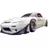 VSaero FRP TKYO v2 Wide Body Front Canards 4pc for Nissan 240SX 1989-1994 > 2/3dr - Image 21