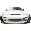 VSaero FRP TKYO v2 Wide Body Front Canards 4pc for Nissan 240SX 1989-1994 > 2/3dr - Image 28