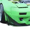 VSaero FRP TKYO v2 Wide Body Front Canards 4pc for Nissan 240SX 1989-1994 > 2/3dr - Image 11