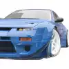 VSaero FRP TKYO v2 Wide Body Front Canards 4pc for Nissan 240SX 1989-1994 > 2/3dr - Image 15