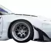 VSaero FRP TKYO v2 Wide Body 50mm Fender Flares (front) 4pc for Nissan 240SX 1989-1994 > 2/3dr - Image 22