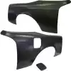 VSaero FRP MSPO Wide Body Fenders (rear) w cap 30mm for Nissan 240SX S14 1995-1998 - Image 1