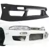 VSaero FRP URA Front Bumper for Nissan 240SX S14 1995-1996 - Image 15