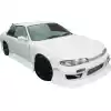 VSaero FRP URA Front Bumper for Nissan 240SX S14 1995-1996 - Image 19