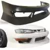 VSaero FRP URA Front Bumper for Nissan 240SX S14 1997-1998 - Image 23