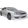 VSaero FRP URA Front Bumper for Nissan 240SX S14 1997-1998 - Image 26