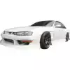 VSaero FRP URA Front Bumper for Nissan 240SX S14 1997-1998 - Image 37