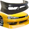 VSaero FRP URA Front Bumper for Nissan 240SX S14 1997-1998 - Image 1