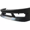 VSaero FRP URA Front Bumper for Nissan 240SX S14 1997-1998 - Image 4