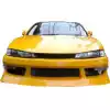 VSaero FRP URA Front Bumper for Nissan 240SX S14 1997-1998 - Image 14