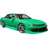 VSaero FRP URA Side Skirts for Nissan 240SX S14 1995-1998 - Image 21