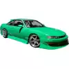 VSaero FRP URA Side Skirts for Nissan 240SX S14 1995-1998 - Image 22