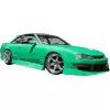 VSaero FRP URA Side Skirts for Nissan 240SX S14 1995-1998 - Image 23