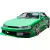 VSaero FRP URA Side Skirts for Nissan 240SX S14 1995-1998 - Image 33