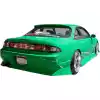 VSaero FRP URA Rear Bumper for Nissan 240SX S14 1995-1998 - Image 20