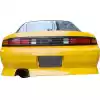 VSaero FRP URA Rear Bumper for Nissan 240SX S14 1995-1998 - Image 5