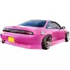 VSaero FRP URA Rear Bumper for Nissan 240SX S14 1995-1998 - Image 10