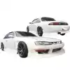 VSaero FRP URA Body Kit 4pc for Nissan 240SX S14 1997-1998 - Image 2