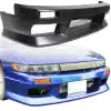 VSaero FRP MSPO v2 Front Bumper for Nissan Silvia S13 1989-1994 - Image 1