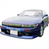 VSaero FRP MSPO v2 Front Bumper for Nissan Silvia S13 1989-1994 - Image 4