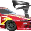 VSaero FRP JBLO Wide Body Fenders (front) 20mm for Toyota Corolla AE86 Trueno 1984-1987 > 2/3dr - Image 1