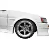 VSaero FRP JBLO Wide Body Fenders (front) 20mm for Toyota Corolla AE86 Levin 1984-1987 > 2/3dr - Image 28