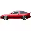 VSaero FRP JBLO Wide Body Fenders (front) 20mm for Toyota Corolla AE86 Levin 1984-1987 > 2/3dr - Image 34