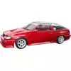 VSaero FRP JBLO Wide Body Fenders (front) 20mm for Toyota Corolla AE86 Levin 1984-1987 > 2/3dr - Image 21