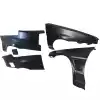 VSaero FRP JBLO Wide Body Fenders Set 4pc 20/40mm for Toyota Corolla AE86 Trueno 1984-1987 > 2dr Coupe - Image 1