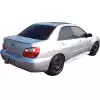 VSaero FRP LSPO WRC Wide Body Fenders 7pc for Subaru Impreza WRX 2004-2005 > 4dr Sedan - Image 5