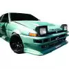 VSaero FRP JBLO Front Bumper for Toyota Corolla AE86 1984-1987 > 2/3dr - Image 2