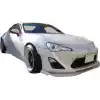 VSaero FRP TKYO v1 Wide Body Fenders (front) 4pc 45mm for Scion FR-S ZN6 2013-2016 - Image 6