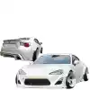 VSaero FRP TKYO v1 Wide Body Kit for Scion FR-S ZN6 2013-2016 - Image 2